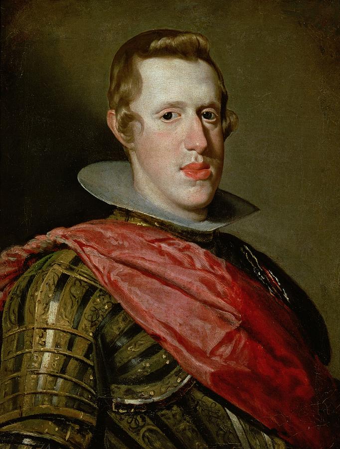 Portrait Of Philip Iv 1605-65 In Armour, 1628 Oil On Canvas Photograph by Diego Rodriguez de Silva y Velazquez