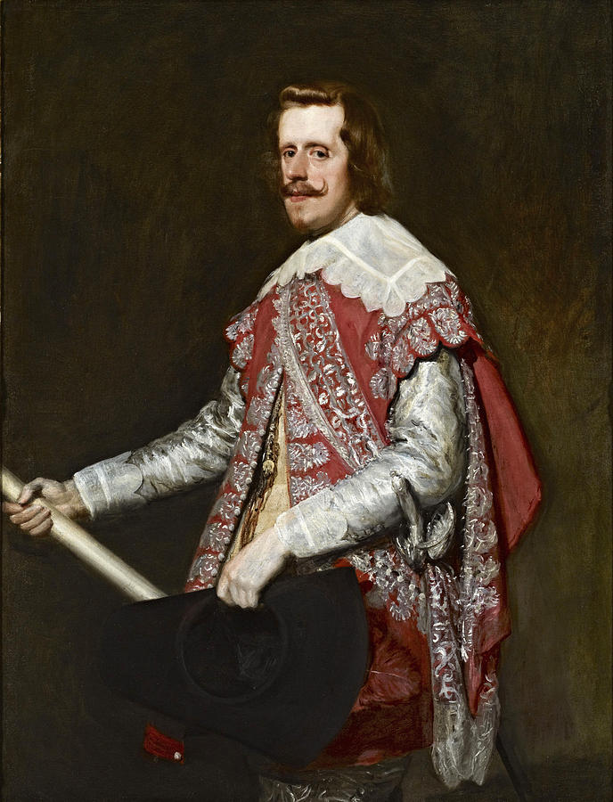 Portrait of Philip IV in Fraga Painting by Diego Velazquez