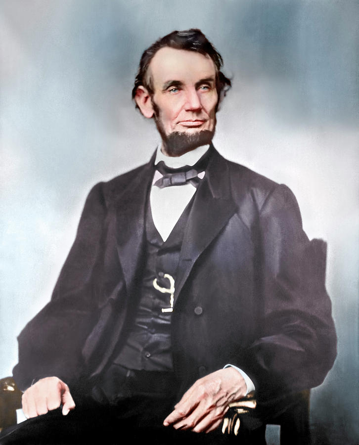 Portrait Of President Abraham Lincoln Photograph