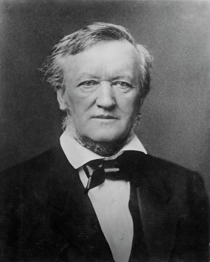 Portrait Of Richard Wagner Photograph by English School - Fine Art America