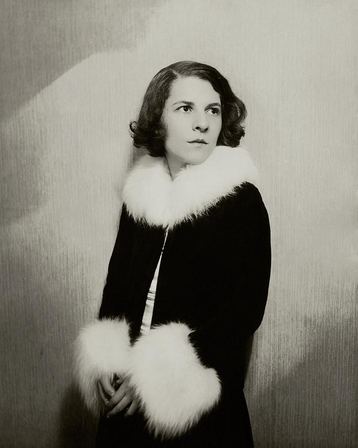 Portrait Of Ruth Gordon Photograph by Florence Vandamm