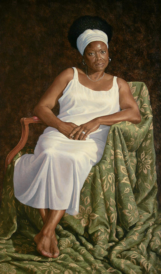 Portrait Painting - Portrait of Shirley by Diane Fraser