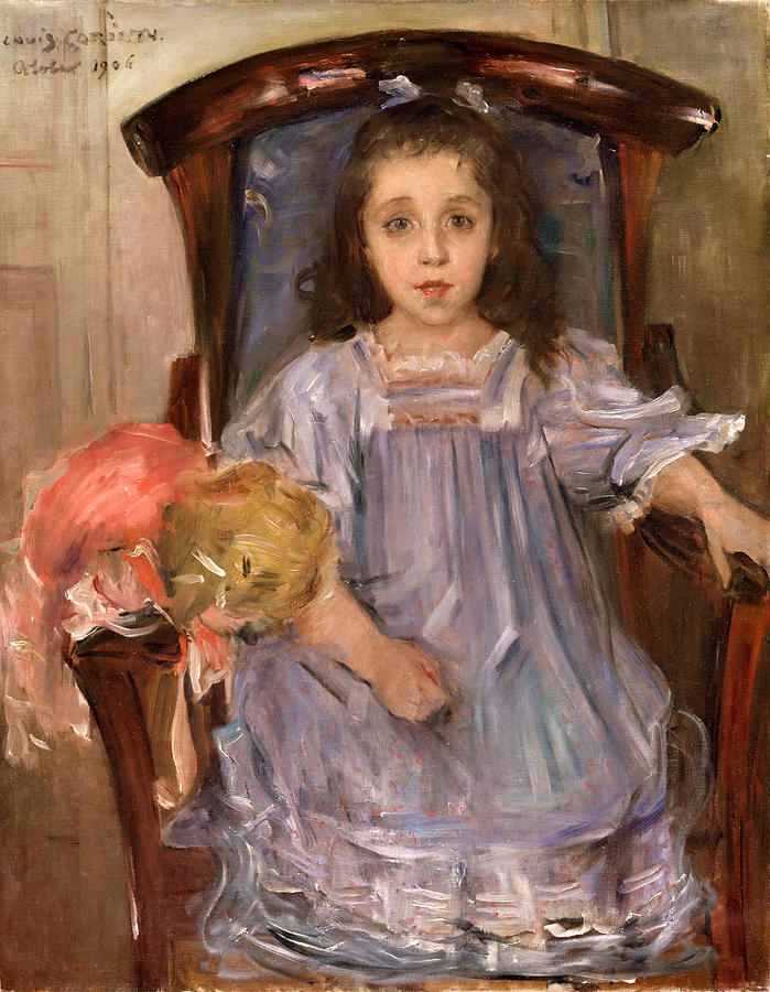 Portrait of Sophie Cassirer Painting by Lovis Corinth