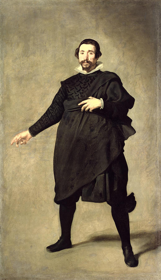Portrait Of The Buffoon Pablo De Valladolid, C.1632 Oil On Canvas Photograph by Diego Rodriguez de Silva y Velazquez