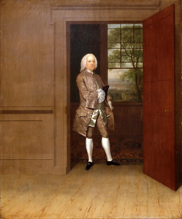 Portrait of the Right Honorable Thomas Penn Painting by Arthur Devis