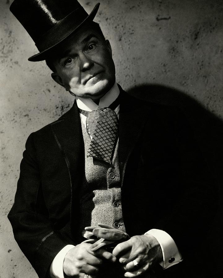 Portrait Of Victor Moore Photograph by Edward Steichen