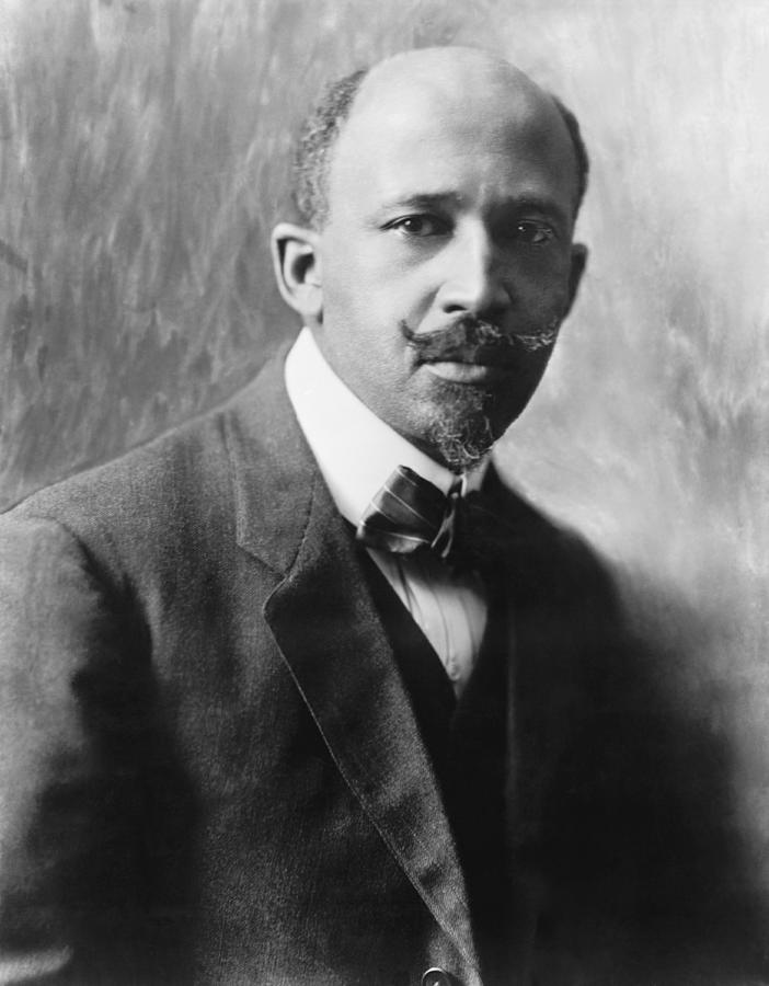 Black And White Photograph - Portrait of W.E.B. DuBois by Underwood Archives