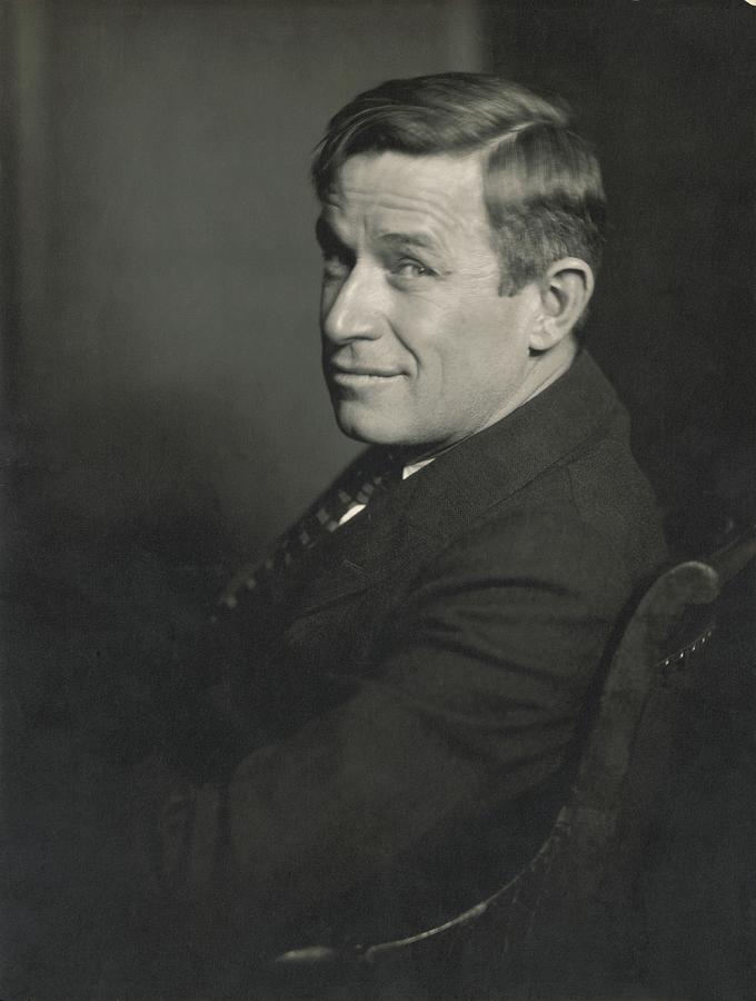 Portrait Of Will Rogers Photograph by Edward Steichen