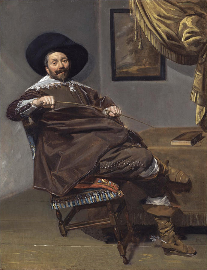 Portrait of Willem van Heythuysen Digital Art by Frans Hals