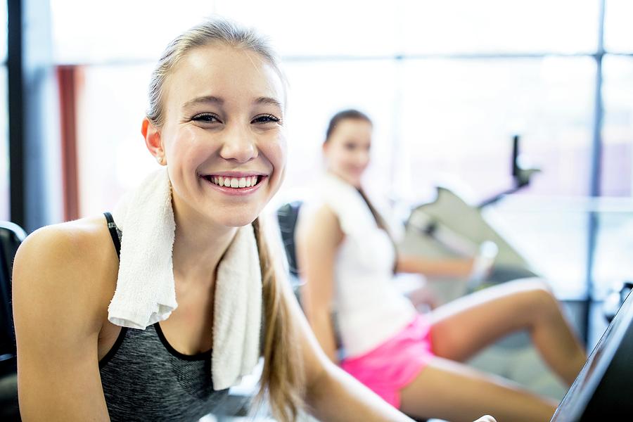 Portrait Of Young Woman Smiling Photograph by Science Photo Library Portrait Of Young Woman Smiling Photograph by Science Photo Library