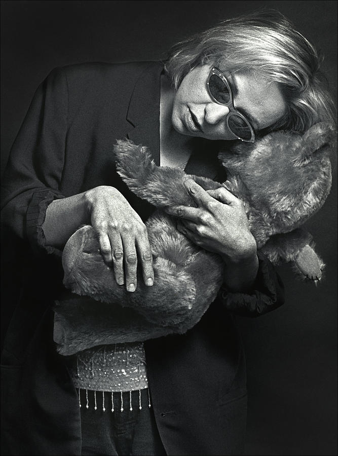 Portrait with a Bear Photograph by Robert Ullmann