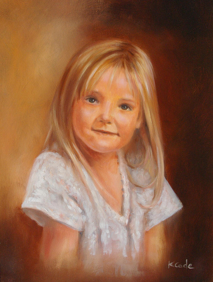 Portraits Painting by Karen Cade