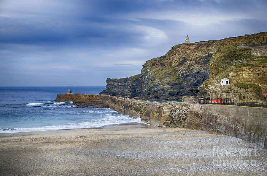 Portreath before the Storms Photograph by Chris Thaxter