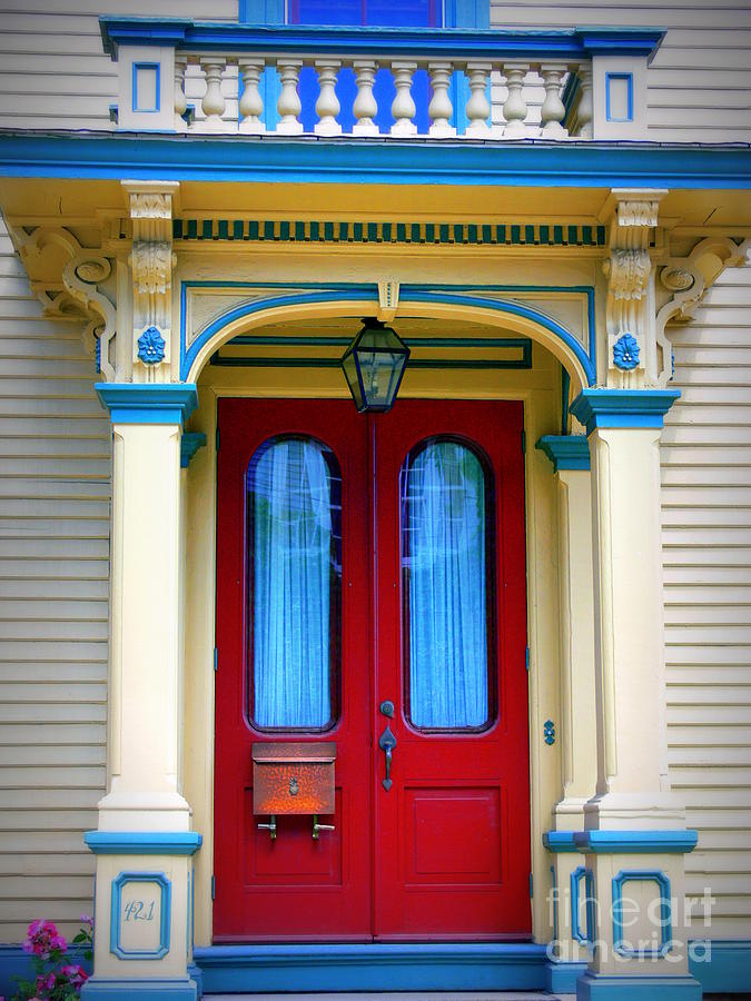 Portsmouth Door 7 Photograph by Kevin Fortier