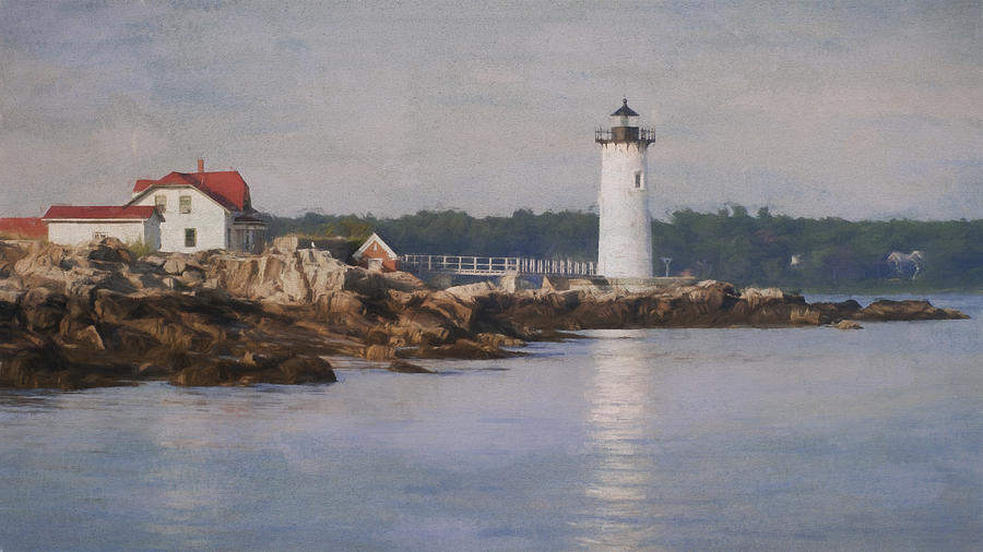 Portsmouth Harbor Light Photograph by Jean-Pierre Ducondi