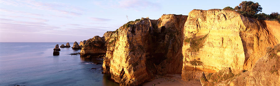 Landscape Photograph - Portugal, Algarve Region, Coastline by Panoramic Images