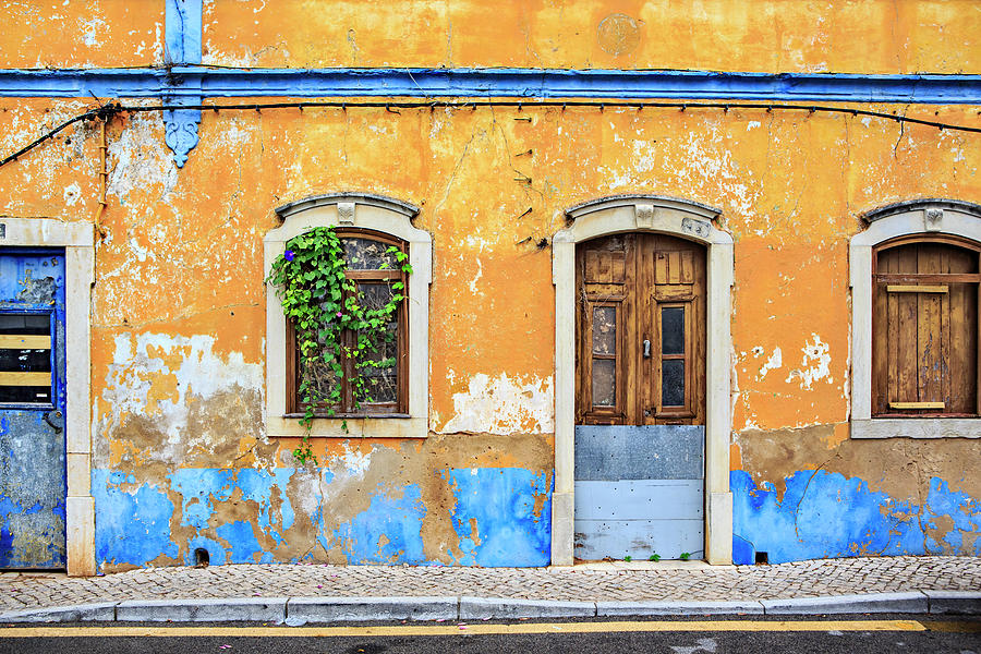 Portugal, Facade Of An Old Abandoned Photograph by Westend61 Portugal, Facade Of An Old Abandoned Photograph by Westend61