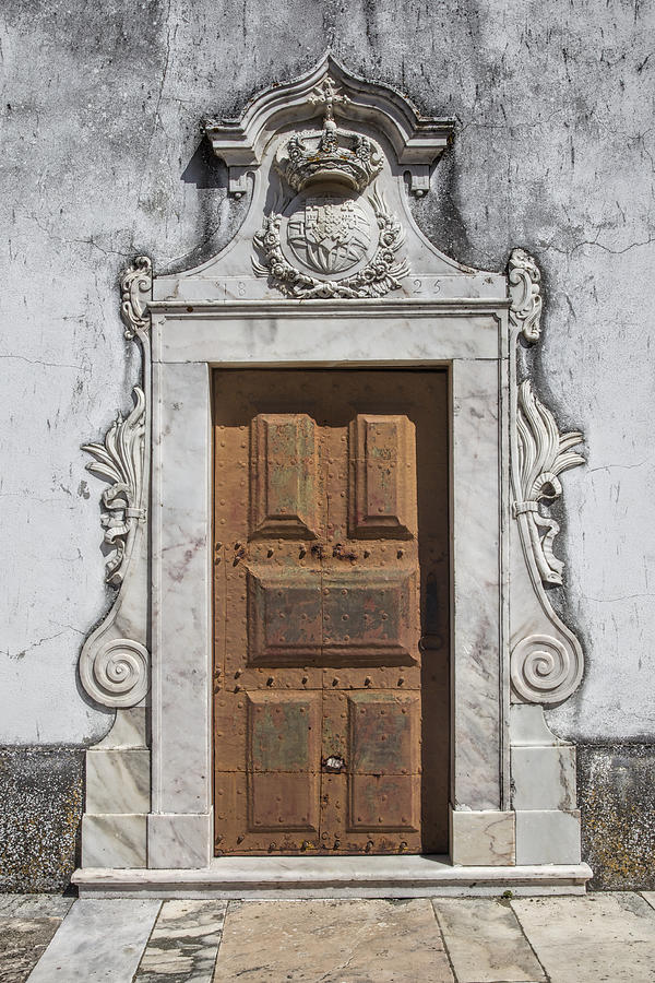 Bolt Photograph - Portuguese Door of 1825 by David Letts