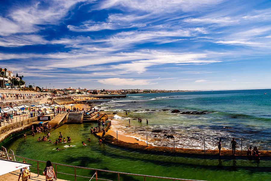 Portuguese Swimming Pool Photograph by David McAlpine - Pixels