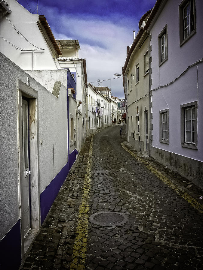 Portuguese Village Street Photograph by Dave Hall