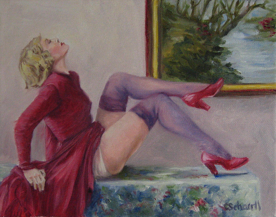 Pose Painting by Connie Schaertl