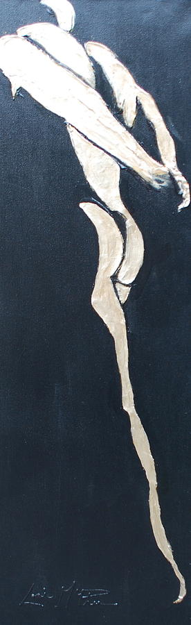 Nude Painting - Poser by Lori McPhee
