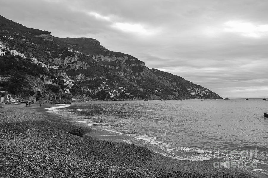Landscape Photograph - Positano Coastline by Travis Ortner
