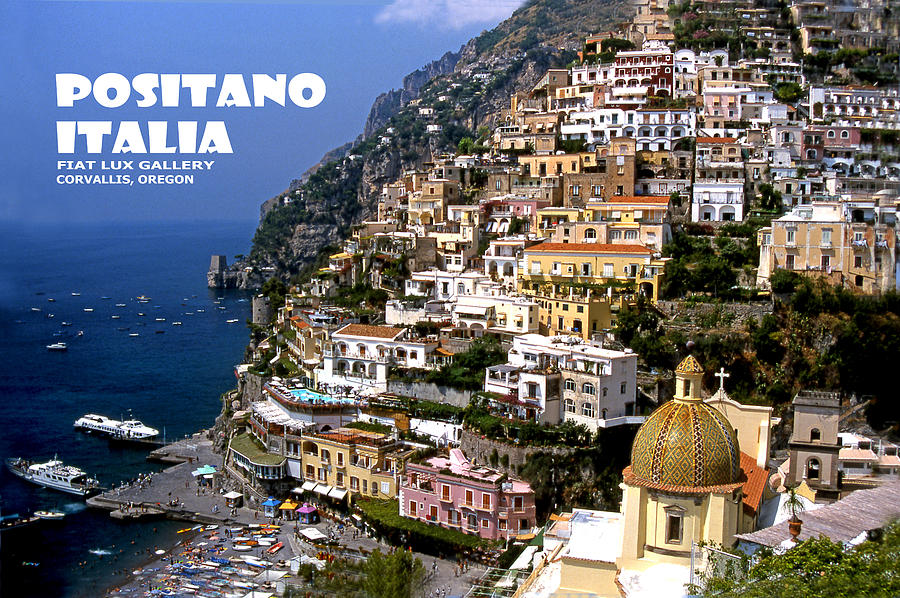 Positano Italia Photograph by Michael Moore - Fine Art America