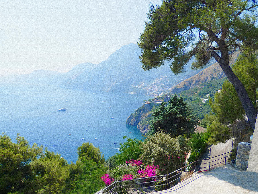 Positano Italy Amalfi Coast Delight Photograph