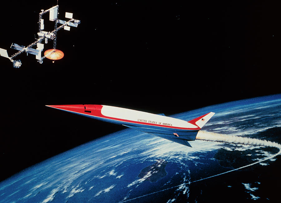 Possible Design For X-30 National Aerospace Plane Photograph by Nasa/science Photo Library