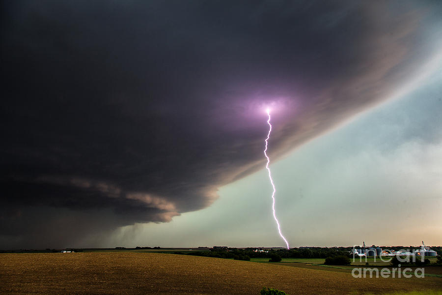 Summer Photograph - Possitive lightning by Marko Korosec