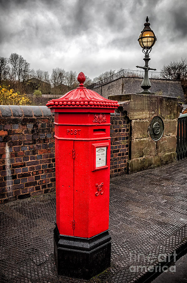 Architecture Photograph - Post Box by Adrian Evans