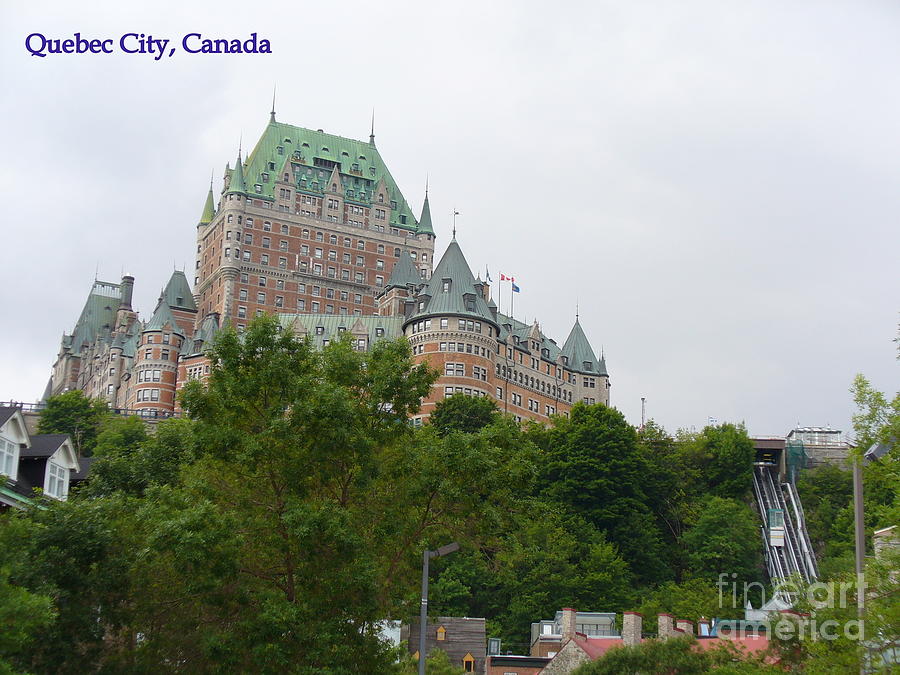 Post Card from Quebec City Photograph by Lingfai Leung