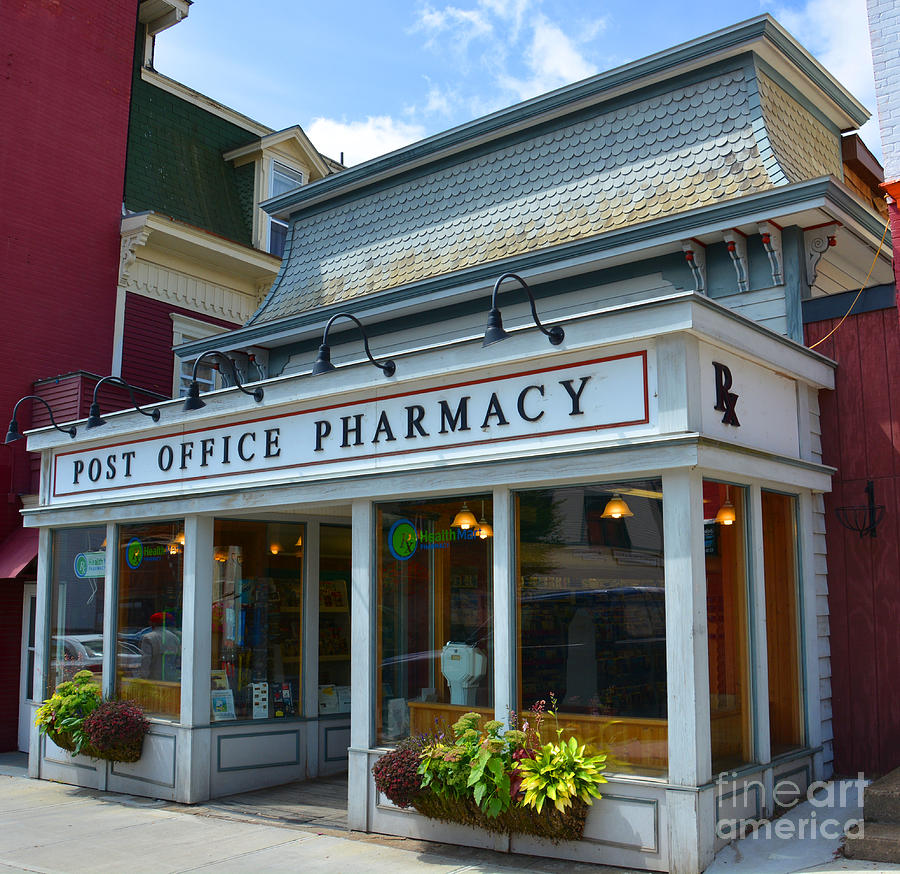 Post Office Pharmacy Photograph by Christine Dekkers