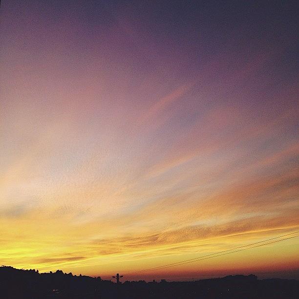 Golden Gate Bridge Photograph - Post Workout Sunset by Matt Maniego