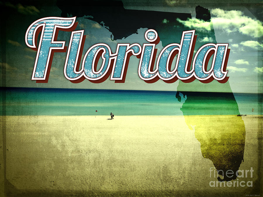 Postcard from Florida Photograph by Mary Machare