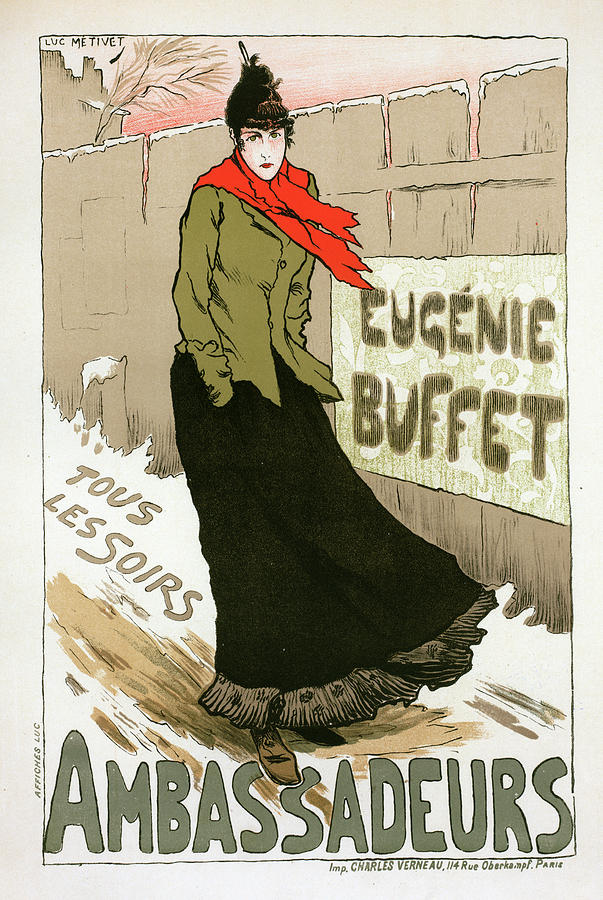 Poster For Le Concert Des Ambassadeurs Drawing by Liszt Collection ...