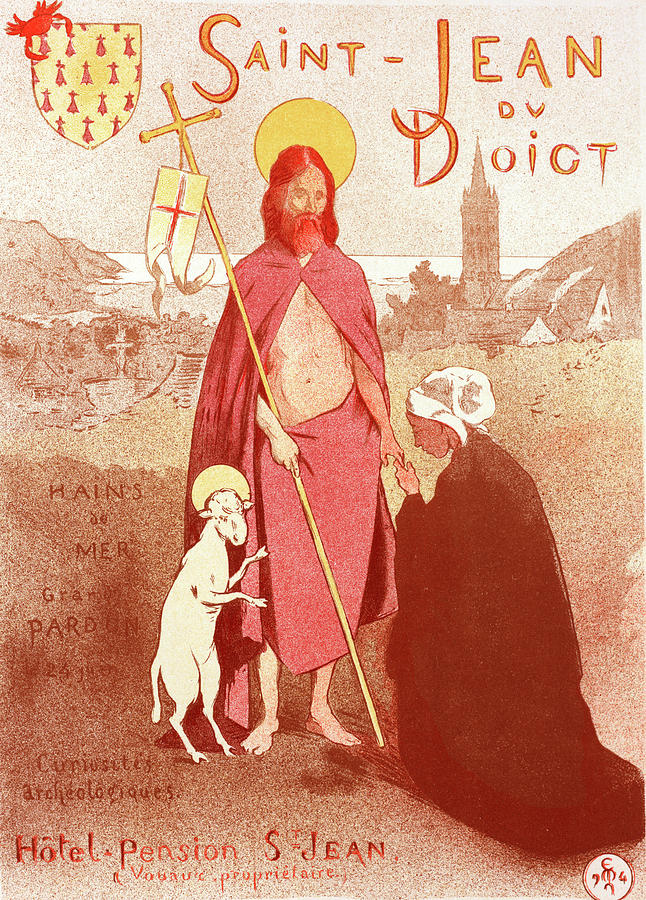 Paris Painting - Poster For Le Pardon De Saint-jean-du-doigt by Liszt Collection