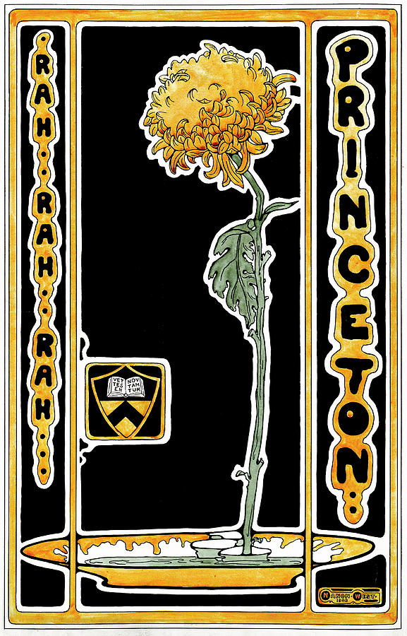 Poster Princeton, 1903 Drawing by Granger Poster Princeton, 1903 Drawing by Granger