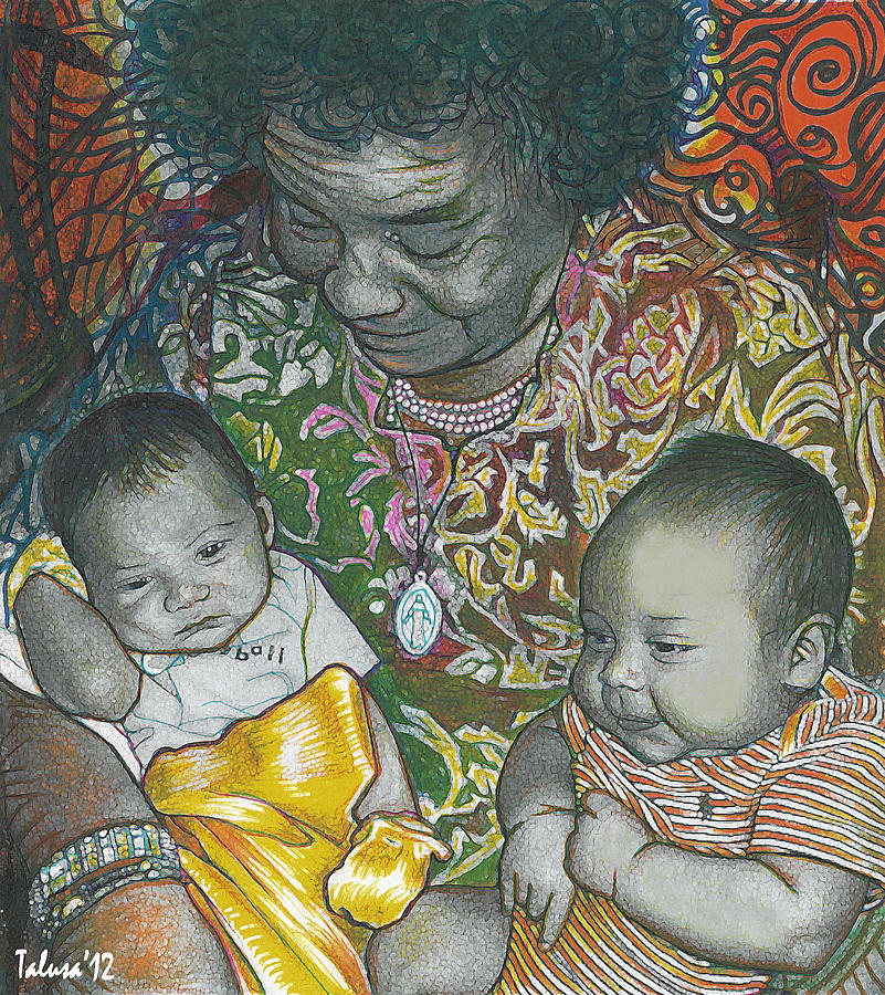 Mothers Day Digital Art - Posterity by Teleita Art