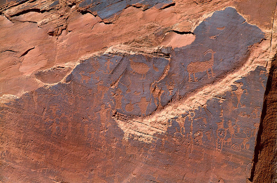 Potash Road Petroglyphs Moab Utah 2 Photograph by Ron Brown Photography -  Pixels