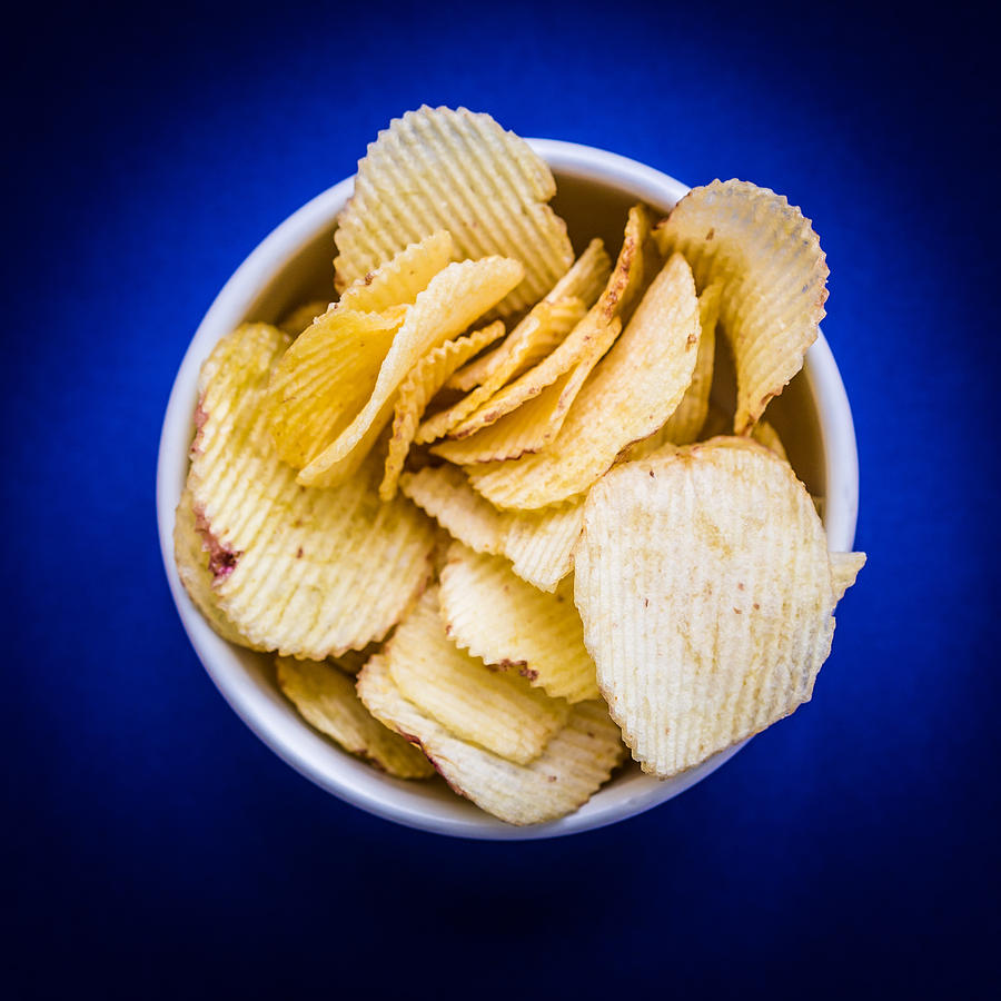 Potato Chips Photograph by Philippe Garo