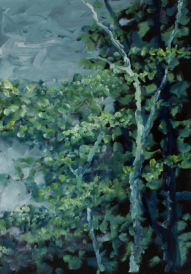 Tree Painting - Potlatch 05 by Paul Illian