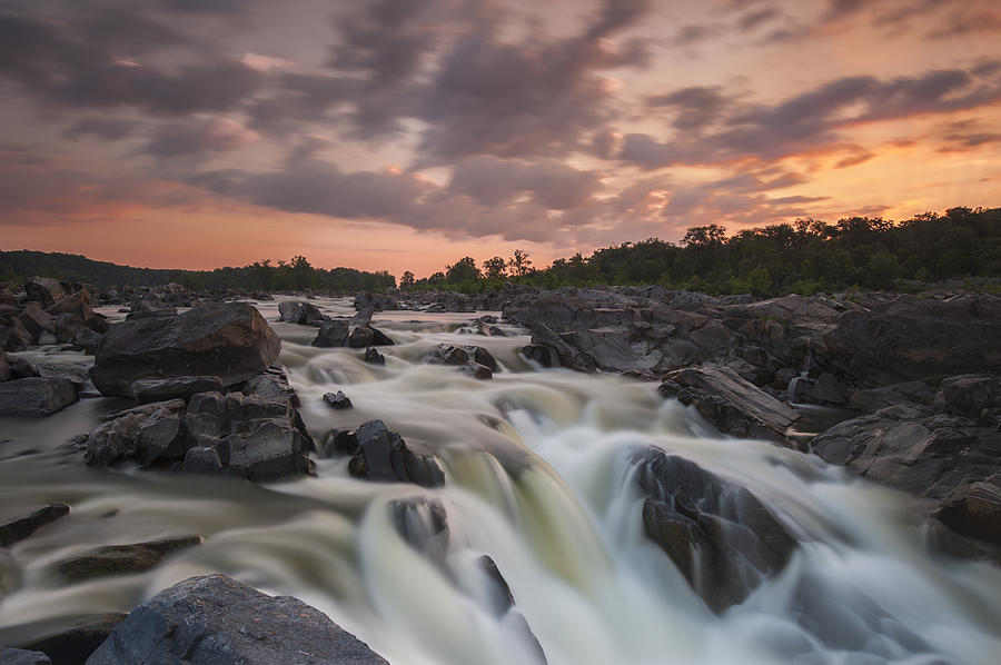 National Parks Photograph - Potomac Sunrise by Joseph Rossbach