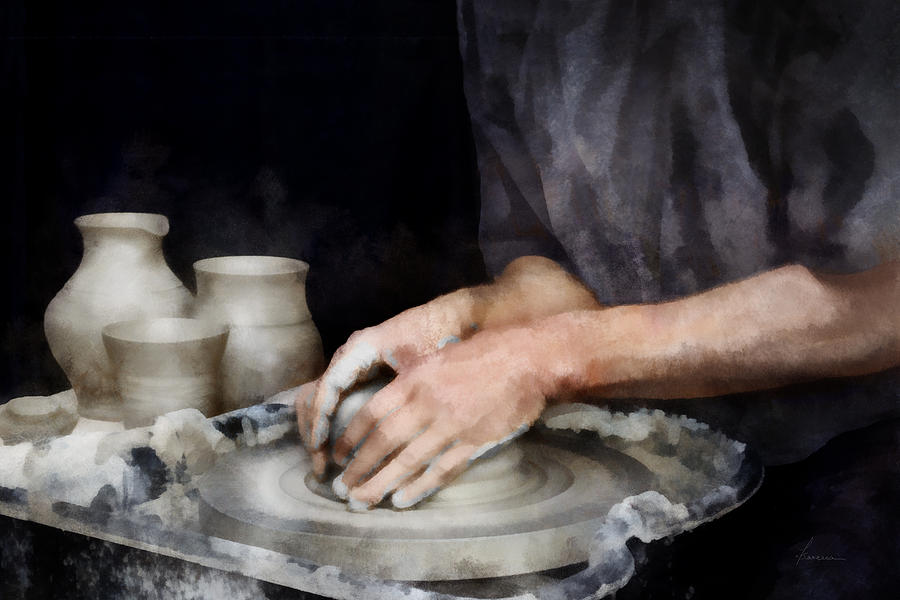 Potters House Digital Art by Frances Miller