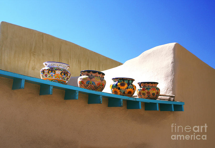 Pottery Row Photograph by Hermes Fine Art