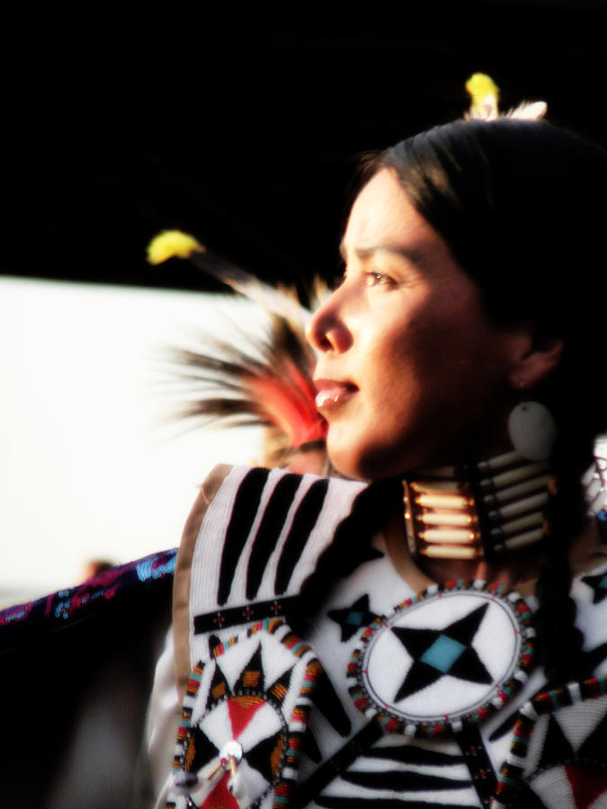 Pow Wow Beauty Photograph by Terry Eve Tanner