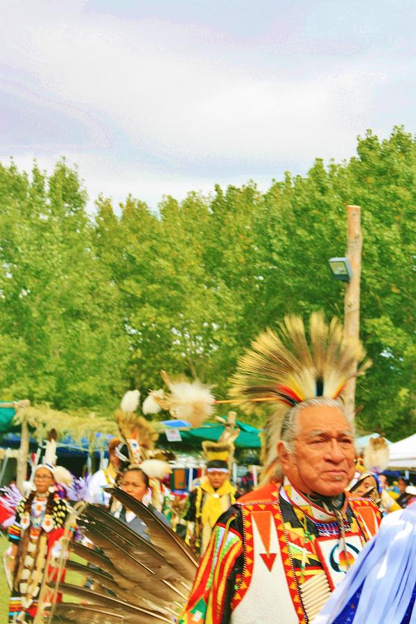 Pow Wow Elder Photograph by Marilyn Diaz