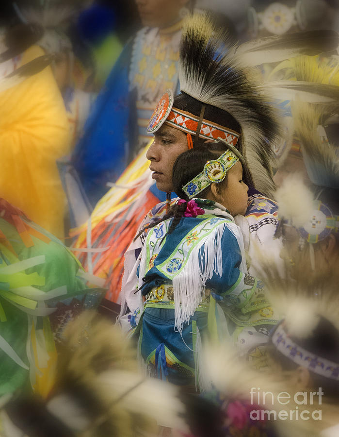 Pow Wow Traditional Ways Of  Learning Photograph by Bob Christopher