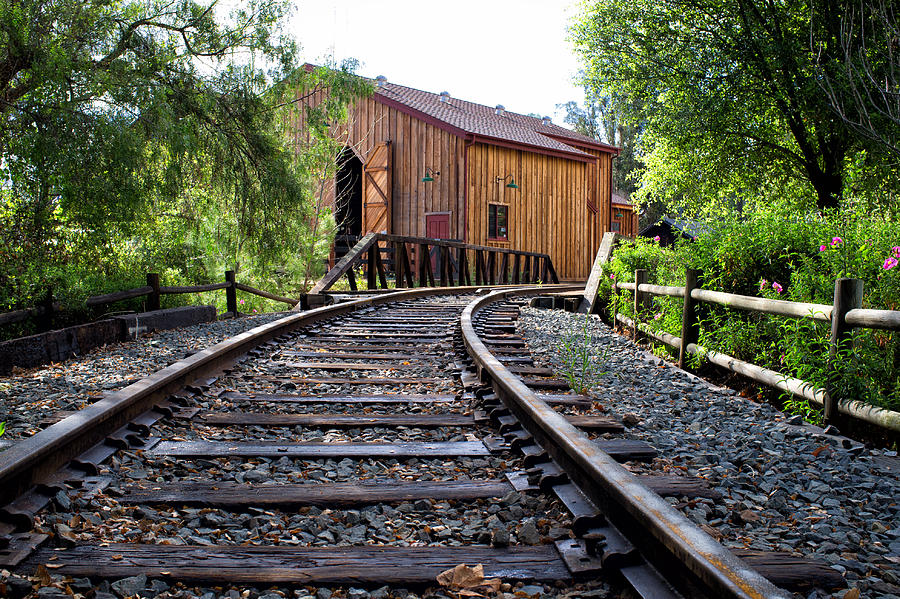 Poway Train Tracks Photograph by Tanya Harrison
